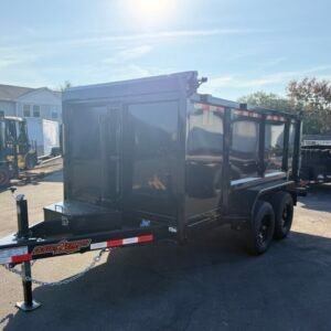D2E 6x12x4 Telescopic 10K Dump Trailer