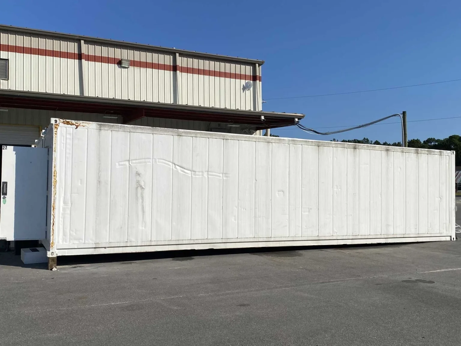 40 Foot High-Cube Insulated Shipping Container with 5 Ton Bard HVAC - Image 5