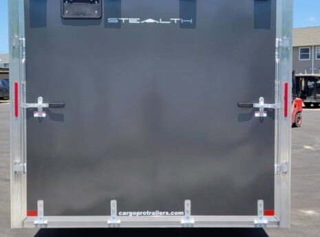 8.5X24 ALUMINUM CAR HAULER WITH ELITE ESCAPE DOOR - Image 3
